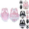 Beautiful Women's Lolita Princess Maid Dress With Anti-allergy Material And Flattering Fit