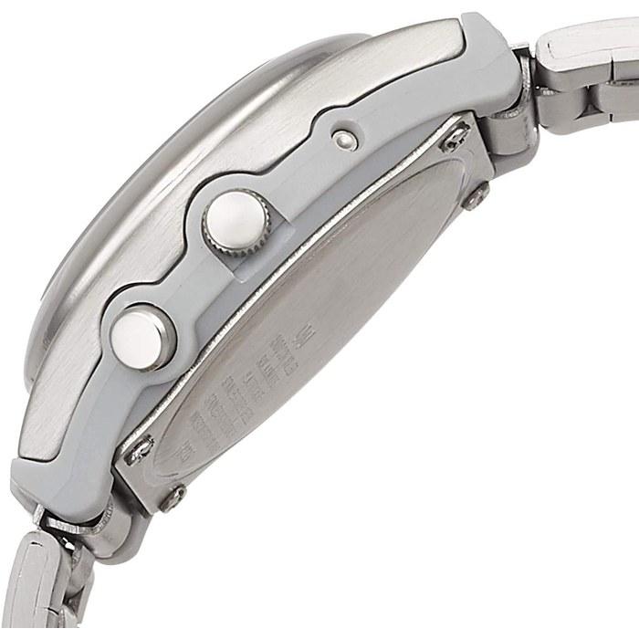[Citizen Q&Q] Watch Q&Q 10 ATM Water Resistant Radio Solar HJ01-204 Women's Silver White