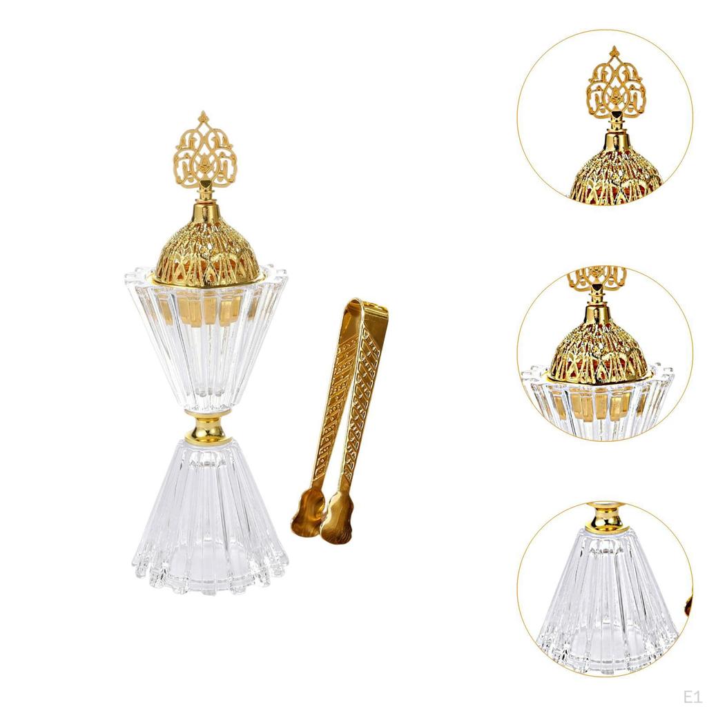 Arabian Incense Burner Censer Diffuser Candle Holder Furnace for Office Ramadan