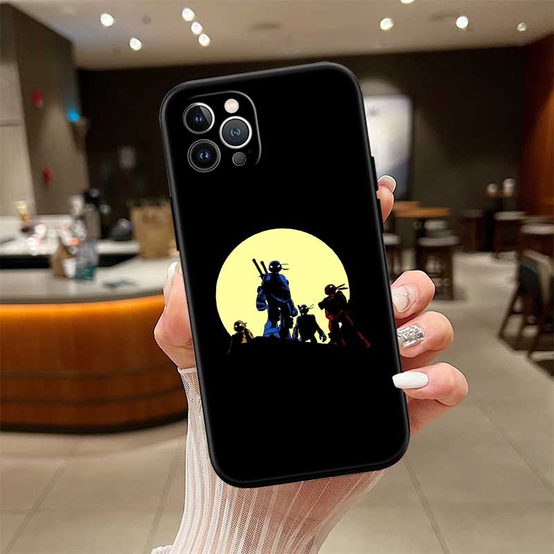 RE61 TMNT New High-End Shell Phone Case for Redmi Note 10 11 12 Pro Max 10S 10C 10T 11A 11S 12S 12C