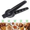 Nutcracker Chestnut Clip Cross Mouth Chestnut Opener Chestnuts Clamp Stainless Steel Chestnut Cutting Tool with Non-Slip Handle