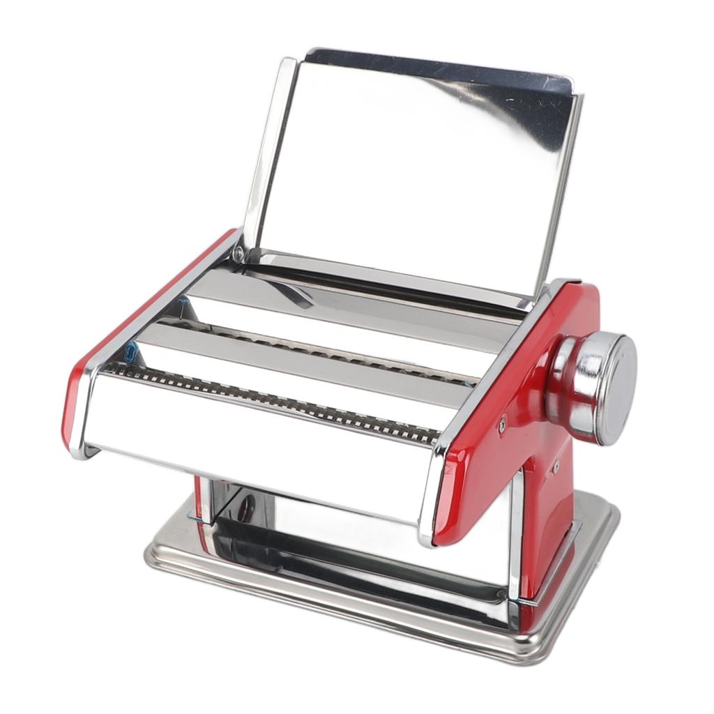 Pasta Maker Machine Stainless Steel Multifunctional Adjustable Thickness Settings Manual Roller