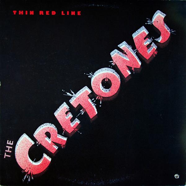 

LP Record CRETONES Thin Red Line QP5 Planet 1980 Canada Rock Used