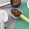 Rice Measuring Scoop Multifunctional Cat Dog Pet Food Feeding Spoon With Sealing Clip Household Plastic Kitchen Measuring Spoon