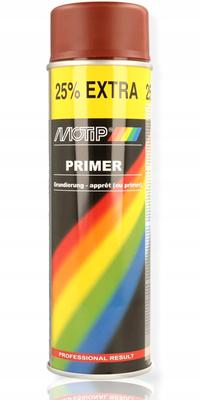 MOTIP PRIMER Acrylic Primer Spray RED 500ml