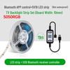 In-Stock 5V Low Voltage RGB LED Strip Light Set with Bluetooth - Ideal for TV Backlight and Atmosphere Decoration