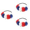 Rot Weiß Blau Blumenkrone Stirnband Für Queens Jubiläumsfeierlichkeiten