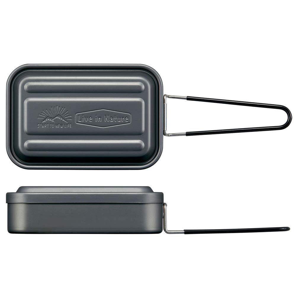 Skater Mestin No Seasoning Required Rice Bowl Outdoor 850ml Alumite Processed LIVE IN NATURE AFTM8-A Main Unit Recipe Included