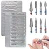 10Pcs Milling Cutter For Manicure Electric Nail Drill Bits Accessory Pedicure Machine Nail File Gel Remover Tool