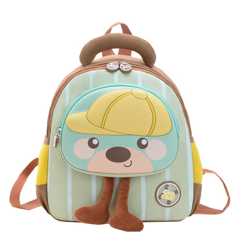 Schoolbag New Kindergarten Baby Foreign Style School Bag Cartoon Cute Printed Backpack Children's Lightweight Casual Backpack