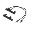 Car Radio Panel Bracket, Car Stereo Facial Kit Easy Installation 2Din for Vehicle