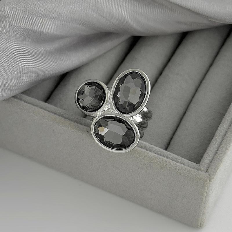 Elegant Acrylic Bracelet Open Ring For Women Korean Geometry Adjustable Party Jewelry Lady Gifts