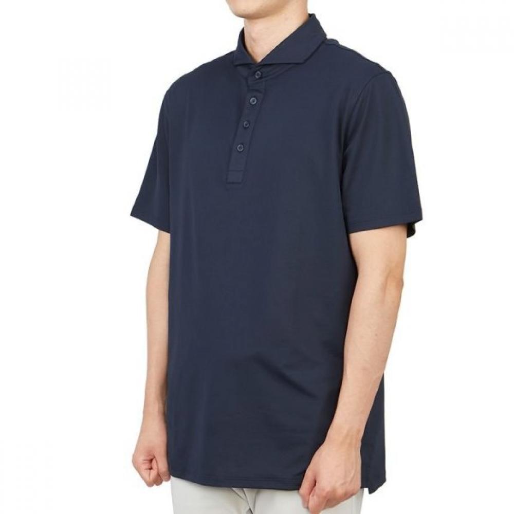 Tricou bărbătesc Galleria G Fore Pore Golfwear cu guler și mânecă scurtă G4mc0k300 TwlT
