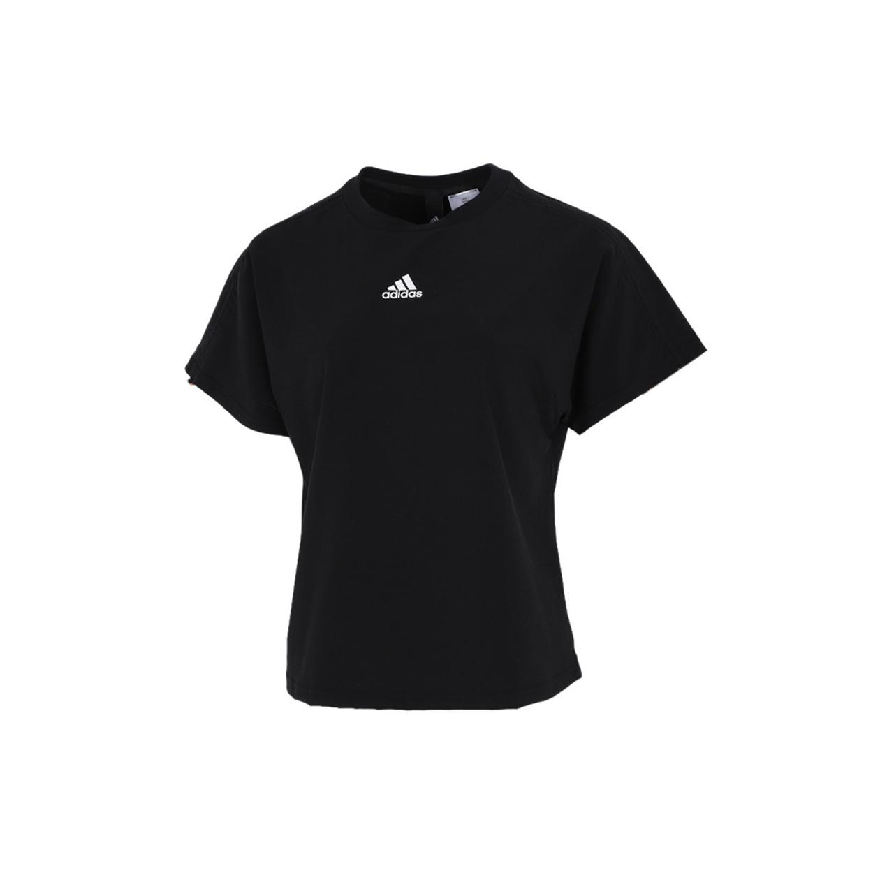 (WMNS) adidas Tech Woven t-shirt Black Women s GP0592 M