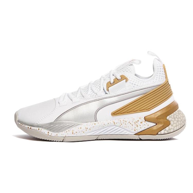 PUMA Uproar Core White Metallic Silver Men s 192775-09 EU 42