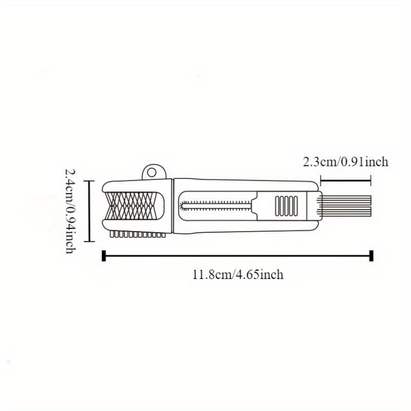 3-in-1 Multi-Purpose Gator Lid & Straw Cleaning Brush - Reusable, Durable Plastic for Kitchen, Bottle and Outdoor Use, Insulated, Crevice Cleaning