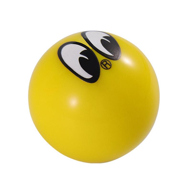 Universal Black Yellow Moon Eyes Racing Stick Shifter Lever Car Gear Knob Manual Automatic Acrylic Auto Shift For Car Styling