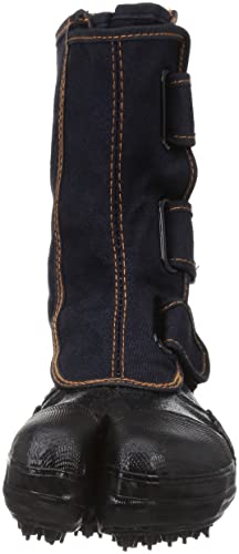 Soukaido Work Shoes, Young Leaves, Black, Size 23.0 Cm, 4E