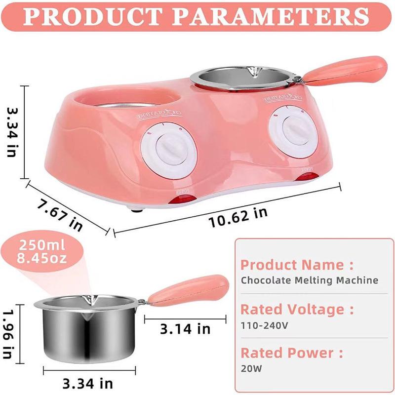 Domácí nádoba na rozpouštění čokolády pro DIY pečení