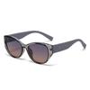 Women's Trendy Rhinestone Sunglasses with Elastic Temples and UV Protection - European & American Style for Kuaishou