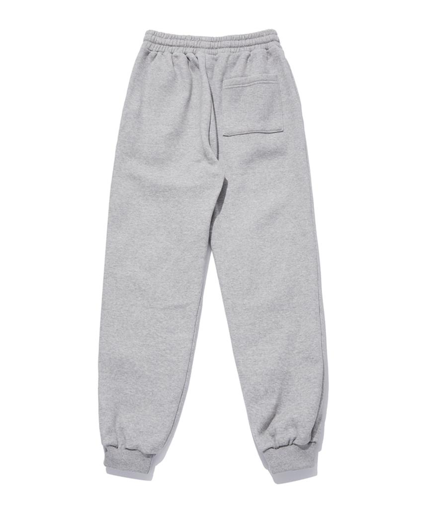 URBANAGE [Non-Fleece Or Fleece-Lined] Basic Jogger Training Pants_Melange Grey