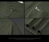 Dad's Monk Collar Short-Sleeve Cotton T-Shirt with Pockets - Loose Fit for Middle-Aged Men, Perfect for Summer