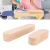2Pcs Double Side Grooved Sewing Press Block Solid Heavy Wood Quilting Tool  Quilt Quilting Work