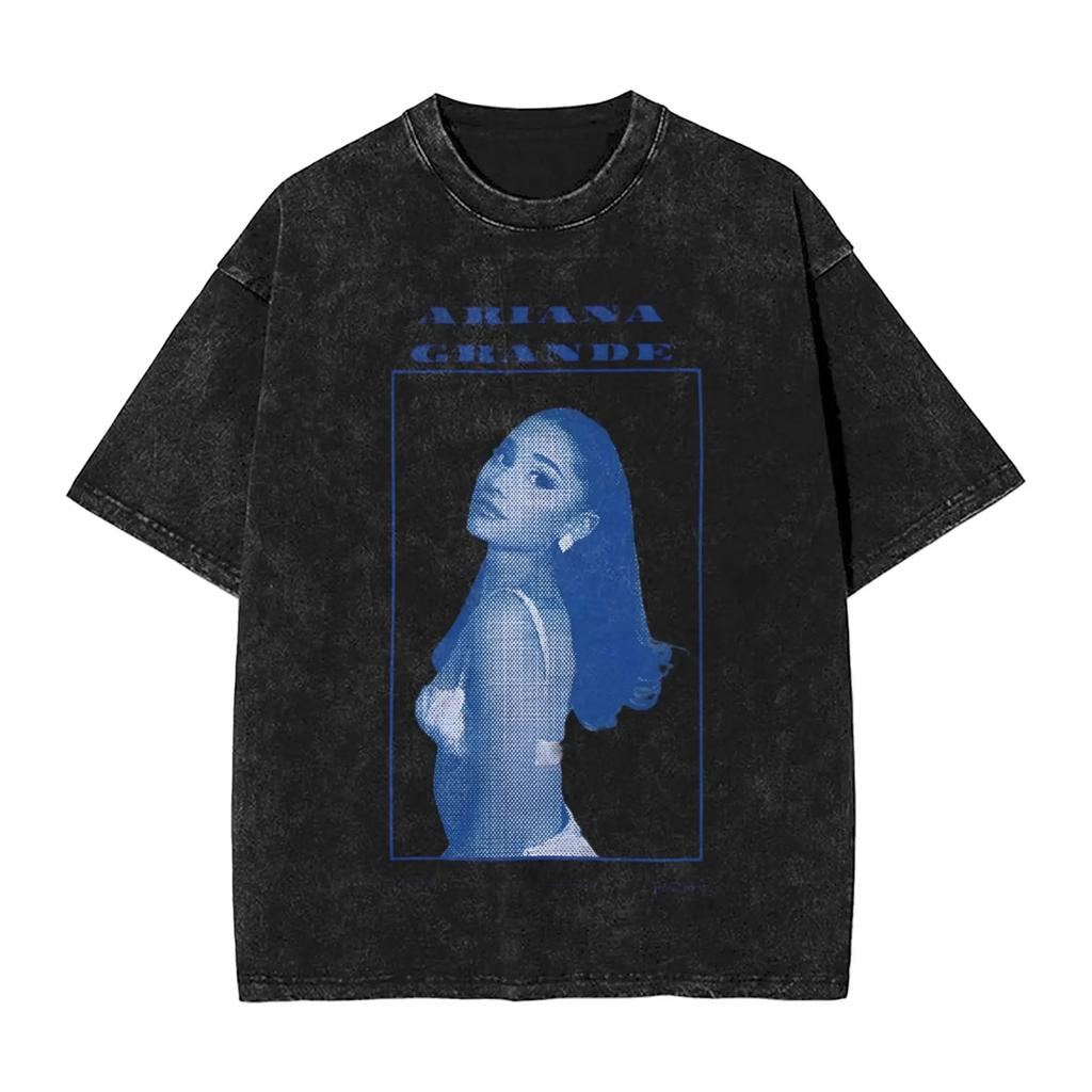Singer Ariana Grande T Shirt Eternal Sunshine Deluxe Album Women Cotton Novelty T-Shirt Crew Neck Tee Shirt Tops