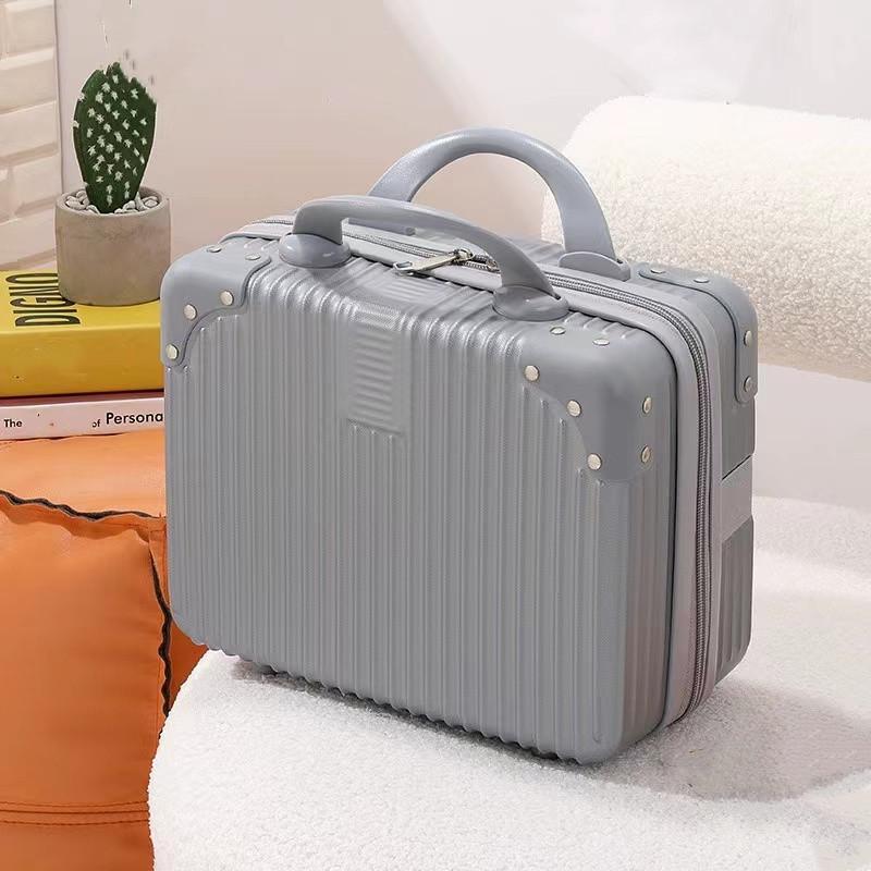 Mini Handbag 14" Makeup Case: Small Suitcase-Style Storage & Gift Box