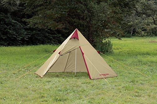 Captain Stag Camping Equipment Aluminum One-Pole Tent 300UVUA-16