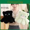 Niedliches Jellycat Katze Plüschtier Weiches Stoffkissen Oktopus Puppe Heimdeko Kindergeschenk