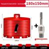 Compact Electric Hammer Water Drill Bit Set for Sharp Hole Opening in Range Hood, Wire Box, and Wall.