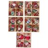 12Pcs Gnomes Pendants For Xmas Tree Christmas Decoration New Year Gift Wooden 2025 Christmas Hanging Ornaments