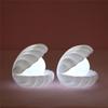 Pearl Shell Night Light Exquisite Pearl Shell Night Light Hand Made DIY Crafts Gift Home Decoration White