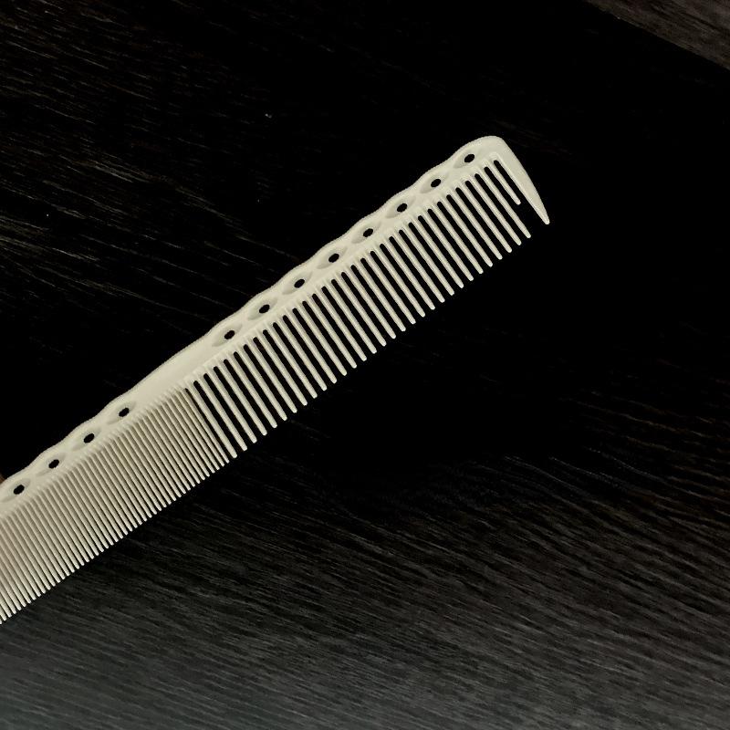 Professional Barber Comb Double-sided Laser Scale Hair Comb Hairdressing Anti-static Hair Cutting Comb Haircut Non-slip Handle