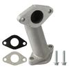Motorcycle PZ19 PZ22 Intake Pipe Manifold with Gasket Screw Kit for 50cc 70cc 90cc 110cc 125cc Engine Pit Dirt Bike ATV Quad