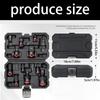 11-teiliges Impact-Steckschlüssel-Adapter-Set mit Universalgelenk für verschiedene Reparaturanwendungen, 1/4", 3/8", 1/2" Antrieb