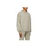 Fear of God Essentials Flocking Logo Long Sleeve Fleece Pullover Sweatshirt Men Sweatshirt Heather-Green FOG-SS22-254