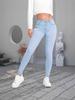 2026 Light Blue Women's Slim Fit Skinny Jeans