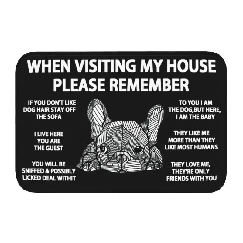 Custom Pembroke Welsh Corgi Dog Doormat Anti-Slip Entrance Kitchen Bathroom Door Floor Mat Bedroom Balcony Carpet Rug