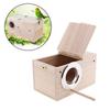 Parrot Wooden Breeding Box Wooden Birdhouse Bird Nest Box Easy To Clean