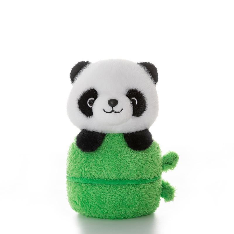 Panda Elephant Cute Fox Rabbit Cartoon Animal Plush Toy For Desktop Decoration
