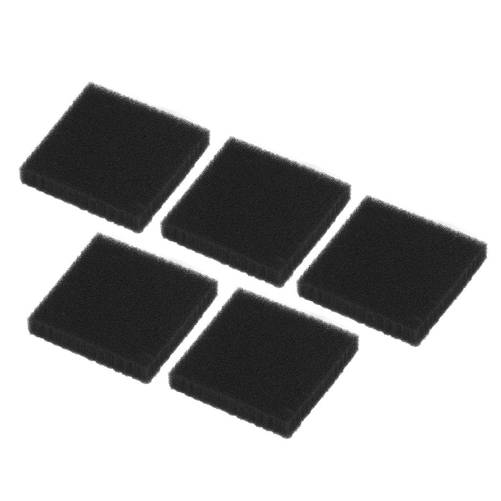 5 Pcs Air Filter Cotton 98760 Air Particles Fine Dust Trimmer Air Filter Cotton Black for Ryobi 98760 98760a Engine