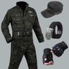 Junjiyun Hunter Black Hawk Camouflage Uniform Set