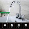 Deer Double-Handle Hot & Cold Basin Faucet