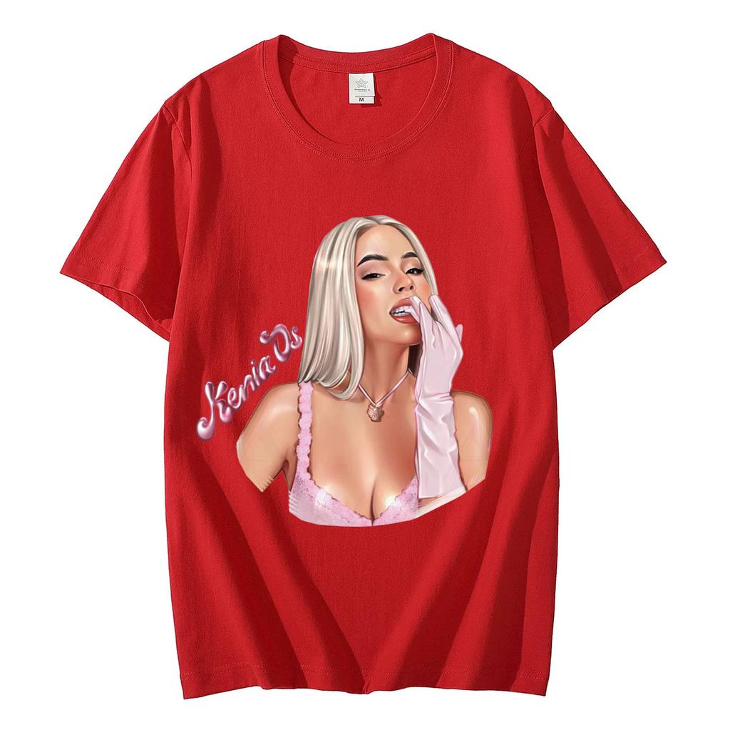 Singer Kenia Os Graphic T Shirts Fashion Aesthetics Short Sleeve Tshirt Mens Womens 100cotton Oversized Tshirts Streetwear