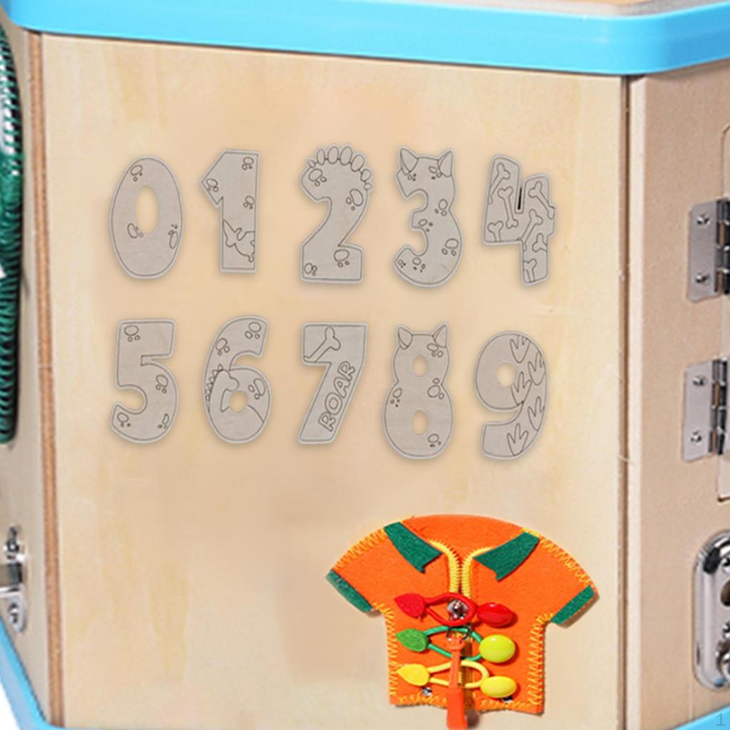 Activity Board Piece, Montessori DIY Toy Materials, Brain