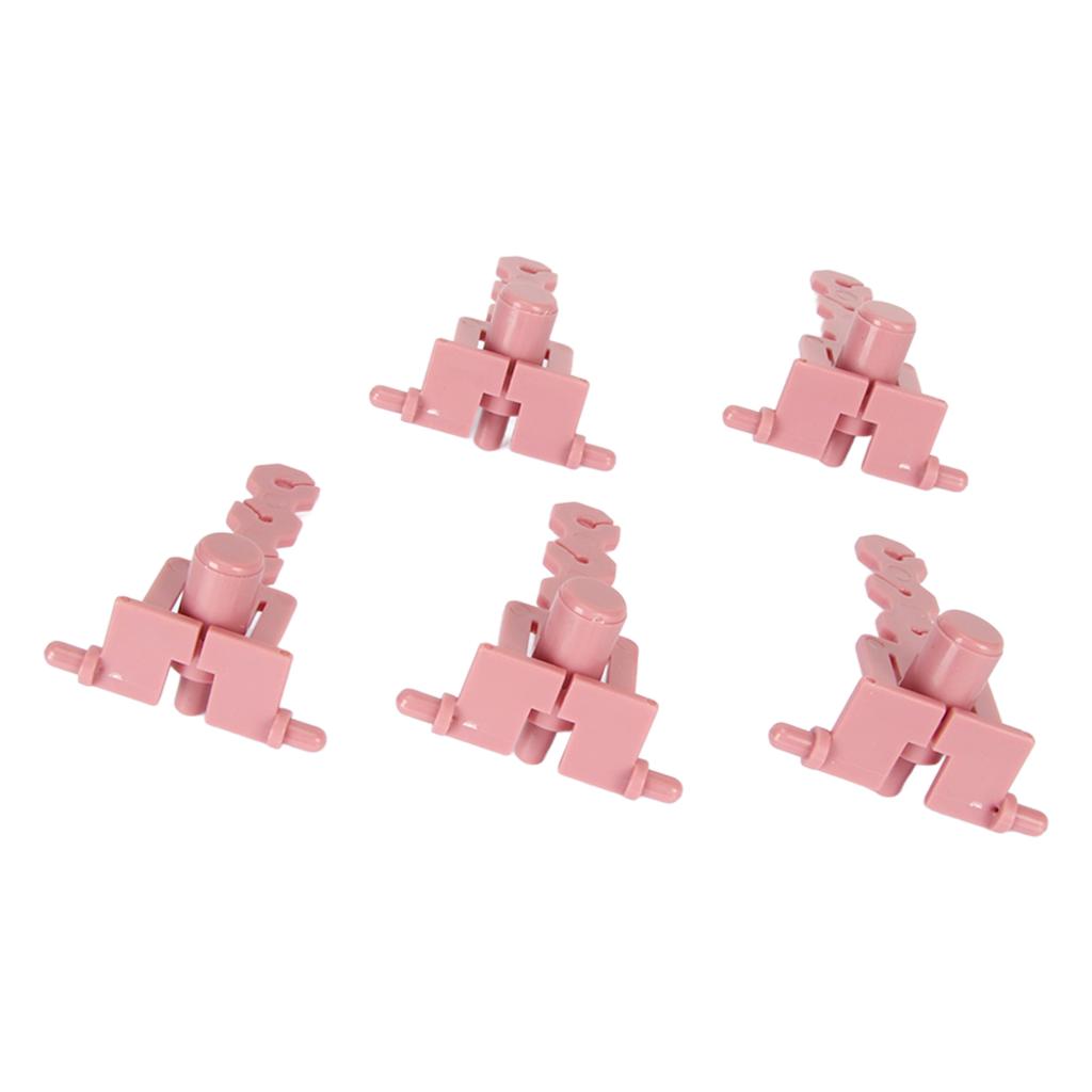 5 st Spänningsanordningar för stickmaskin Stark plast Enkel användning Stabil stickspänningsadapter för