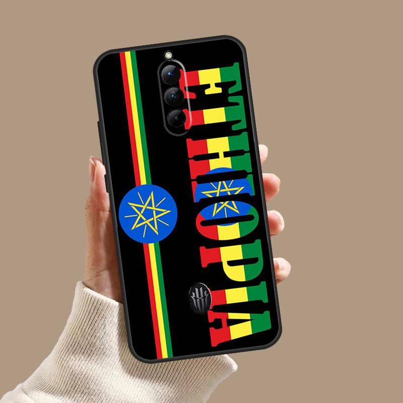 Äthiopien Flaggen Hülle Für ZTE Nubia Red Magic 10 10S 9S 8S 8 9 11 Pro Plus 6 7 6S 7S Pro 5G 6R 10 Air Cover