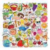 100/50PCS Funny Inspirational English Reward Student Graffiti Stickers for Bicycle Hand Account Pencil Case Decals